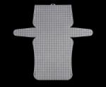 Fashion Fehér műanyag kanavász / hímzőháló táska készítéshez, 47, 5x45cm, 890995-1