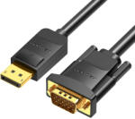 Vention DisplayPort to VGA Cable Vention HBLBI 3m, 1080P 60Hz(Black) (HBLBI) - scom