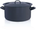Metalac Cratita adanca emailata clasica 28 cm, cu capac (318795912239)