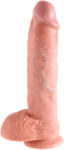 Pipedream King Cock 10" Cock with Balls Flesh Dildo