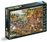 D-Toys Puzzle 1000 Piese D-Toys, Bruegel cel Tanar, Primavara (TOY-66947-01) Puzzle