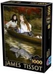 D-Toys Puzzle 1000 Piese D-Toys, James Tissot, On the Thames, a Heron (TOY-72771-01) Puzzle