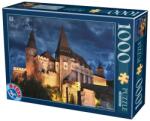 D-Toys Puzzle 1000 Piese D-Toys, Castelul Corvinilor Hunedoara, Noaptea (TOY-63038-13) Puzzle