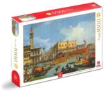 DEICO Puzzle 1000 Piese Deico, Giovanni Antonio Canal, Bucentaur’s Return to the Pier by the Palazzo Ducale (TOY-76687) Puzzle