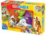 Dohány Cuburi 12 Piese D-Toys, Animale (TOY-60976)