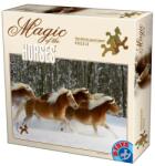 D-Toys Puzzle 239 Piese in Forma de Cai, Magic of the Horses Haflingers 4, D-Toys (TOY-65933-04) Puzzle