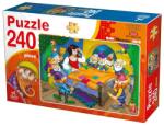 DEICO Puzzle 240 Piese, Deico, Alba ca Zapada (TOY-76595) Puzzle