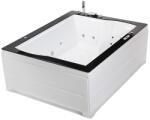 Wellis Nera Maxi E-Drive TOUCH hidromasszázs fürdőkád 185x150 cm (WK00009-6-flipper)