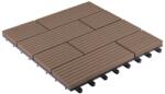  G21 Samoa WPC burkolócsempe indiai teak színben 2, 3 x 30 x 30 cm (6391001)