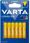 VARTA 4103101416 Longlife AAA (LR03) alkáli mikro ceruza elem 6db/bliszter (4103101416) - hyperoutlet