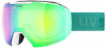 uvex Epic ATTRACT, white matt/mirror green-orange síszemüveg