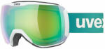 uvex Downhill 2100 CV, white matt/mirror green-green síszemüveg