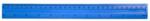 EVOffice Vonalzó 30cm, műanyag kék (EG3L04AB) - tintasziget