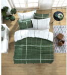 EnLora Home Lenjerie De Pat EnLora Home Green, 100% bumbac ranforce, pentru 2 persoane, verde Lenjerie de pat