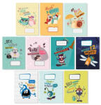 Patria Füzet pd kisalakú 14-32 vonalas Monsters - papir-bolt - 310 Ft