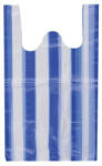  Ingvállas táska 280 x 500 mm 500 db/csomag kék-fehér csíkos (OK_53918)