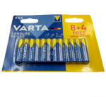 VARTA ® LONGLIFE POWER mikro elem - AAA - LR03 - BL8+4 (DB) - 4903