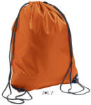 SOL’S URBAN poliészter tornazsák-hátizsák, mindennapos használatra SO70600, Orange-U
