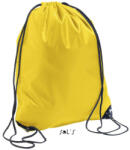 SOL’S URBAN poliészter tornazsák-hátizsák, mindennapos használatra SO70600, Gold-U