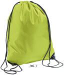 SOL’S URBAN poliészter tornazsák-hátizsák, mindennapos használatra SO70600, Apple Green-U