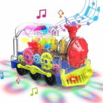  CAB Toys Vonat gyerekeknek, disco táncjáték
