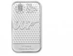  James Bond: Diamonds are forever - 1 Oz - silver investment bar Moneda