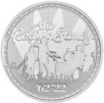 Royal Mint The Rolling Stones - 1 Oz - Monedă de argint pentru investiții Moneda