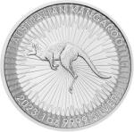 Perth Mint Cangurul 1 Oz (2023) - Monedă de argint pentru investiții Moneda