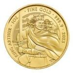  Mituri și legende - Regele Arthur - 1 Oz - moneda de aur pentru investiții Moneda