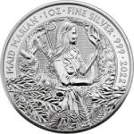 Perth Mint Myths & Legends - Maid Marianne 2022 - 1 Oz - Monedă de argint pentru investiții Moneda