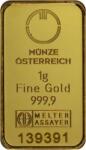 Münze Österreich 1g (Kinegram) - Lingou de aur pentru investiții Moneda