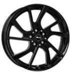 Brock EB1 SG - Fényes fekete 5/112 19x5 ET43 66, 5 - nyarigumi