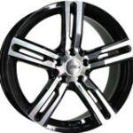 Inter Action KARGIN Fényes fekete Polírozott 5/112 17x7, 5 ET45 66, 6 - teligumi