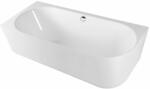 POLYSAN Sussi 160x70 cm stânga alb (90191L)