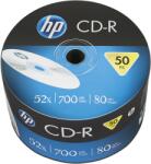 HP CD-R lemez, 700MB, 52x, 50 db, zsugor csomagolás