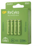 GP Batteries GP AAA ReCyko 950 mAh, újratölthető (HR03) , 4 db (1032124090)