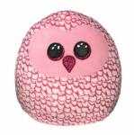 Ty - Jucarie din plus Bufnita Pinky , Squish, 30 cm, Multicolor (TY39204)