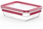 Tefal - Élelmiszertároló doboz 1, 1 l MSEAL GLASS piros/üveg N1040910 (GS0287)