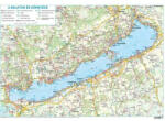 STIEFEL Magyarország/Balaton és környéke A3 íróasztali látványtérkép könyöklő (39536-2K) - tobuy