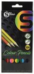 S-line Színes ceruza készlet, hatszögletű Sline 12 klf. szín (232344) - web24