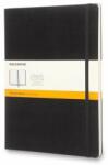 Moleskine XL, kemény borító, vonalas, fekete (QP090)