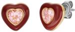 Fossil Cercei Fossil Sadie stud cu inima si cubic zirconia JA7228710