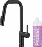 Armatura Duero Pure Style baterie de bucatarie cu filtru pe picior negru 6623-315-81 (662331581)
