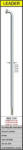 Sapim Leader ezüst színű küllő, ezüst színű küllőanyával 2, 0 x 256 mm - bikepro - 70 Ft