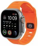 Mobile Origin Strap szíj - Apple Watch 49mm / 45mm / 44mm / 42mm - narancssárga (AWS-01-ORG)