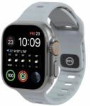 Mobile Origin Strap szíj - Apple Watch 49mm / 45mm / 44mm / 42mm - világos szürke (AWS-01-LGR)