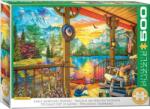 EUROGRAPHICS 500 db-os puzzle - Early morning fishing (6500-5884) (6500-5884)