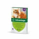 Advantage Spot-on Cat 0, 8ml (4kg-tól) 4x