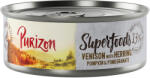 Purizon 12x70g Purizon Superfoods nedves macskatáp Vad, hering, tök & gránátalama