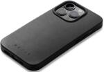 Mujjo Husa completa din piele Mujjo cu MagSafe pentru iPhone 14 Pro - Negru